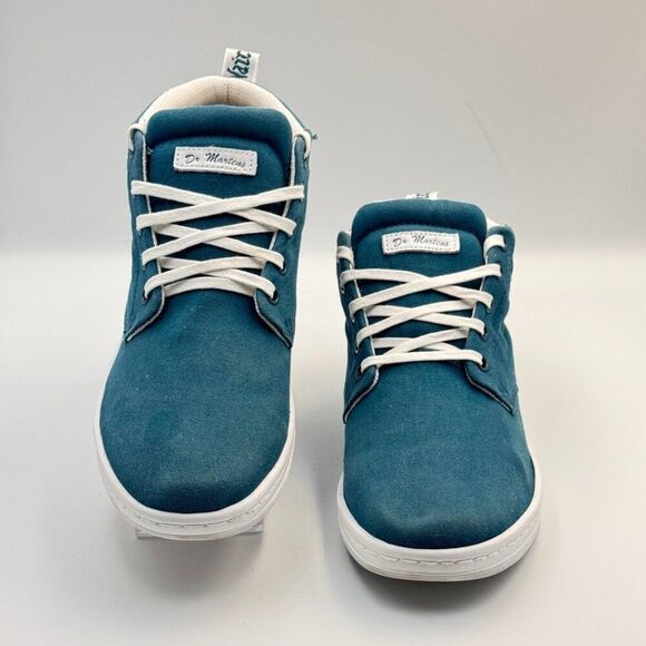 Dr. Martens Boots Mens 8 M Maleke Bootie Teal Lace Up Comfort Casual Ankle Top main image 4